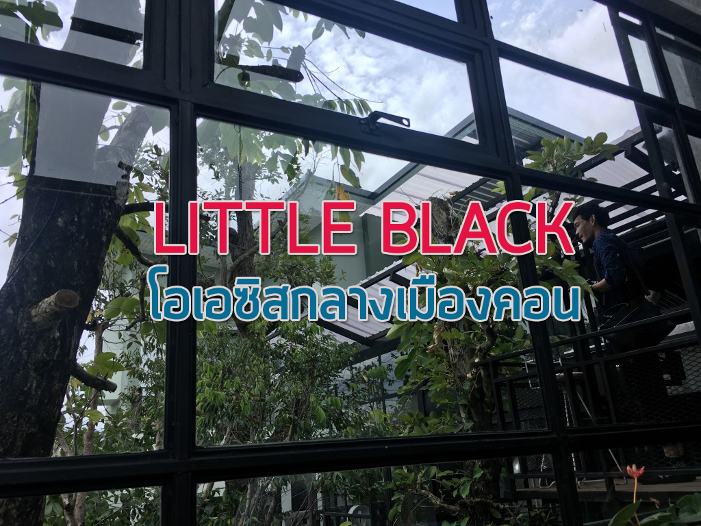 ร้านกาแฟ little black coffee นครศรีธรรมราช